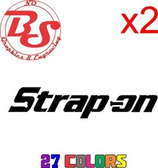 Strap on Funny Toolbox Mechanic Vinyl Decal Adult Joke JDM Turbo Tool Box noBS