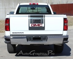 2014-2018 GMC Sierra MIDWAY RALLY Center Hood Racing Vinyl Graphics 3M Stripe