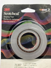3M 71307 Scotchcal Automotive Professional Striping Tape Brown 5/16 In X 50 Feet