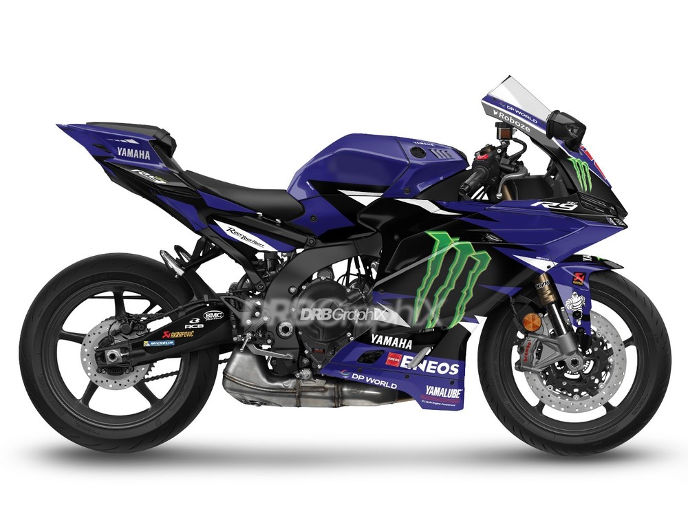 NEW Graphic kit for YZF – R9 (2025~) Full Graphic kit (MST-BBL)
