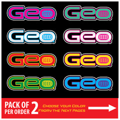 Tracker Logo Decal for Car Truck Window Geo Sticker | Set of 2 Pick your Color