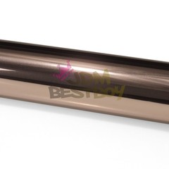 Rose Gold Chrome Window Tint One Way Mirror Film UV Heat Reflective Home Office