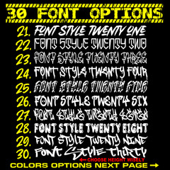 Custom Windshield Sticker GRAFFITI Car Truck Rear Window Decal Side Banner Lower