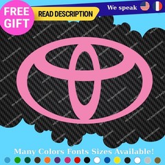 Fits Toyota Logo Vinyl JDM Decals GT 86 FRS BRZ Stickers Drift Tuning Door Japan