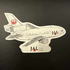 JAL dc10 Sticker 3 X5 Inches