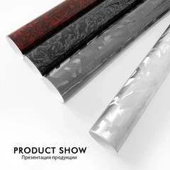 Glossy Silver Grey Vinyl Wrap Film Air Release Car Motorcycle Sticker Sheet