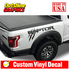 Ford F150 Truck Raptor SVT bed Side SOLID claw Scratch graphics decals sticker
