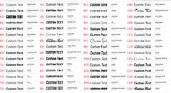 4″x30″ Custom Outdoor Vinyl Lettering Decal Sticker Truck Car Windshield Bumper!