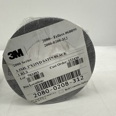 3M 2080 Black Out, Vinyl Wrap Car Decal Door Window Trim Sticker . Satin Black
