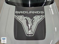 2021-2024 Ford Bronco Sport Hood Stripe Badlands V2 Vinyl Stickers Graphics