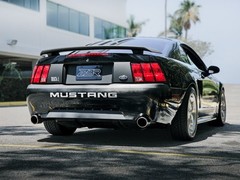 99-04 MUSTANG Rear Bumper Letter Insert Decals Stickers GT V6 Mach 1 Bullitt