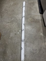 VViViD Vinyl Wrap Roll 5’ Wide X 10’ Long – Satin Pearl White – Brand New In Box