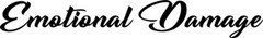 “EMOTIONAL DAMAGE” Vinyl Decal For Car Window Jdm Permanent Vinyl 8in Set Of 2