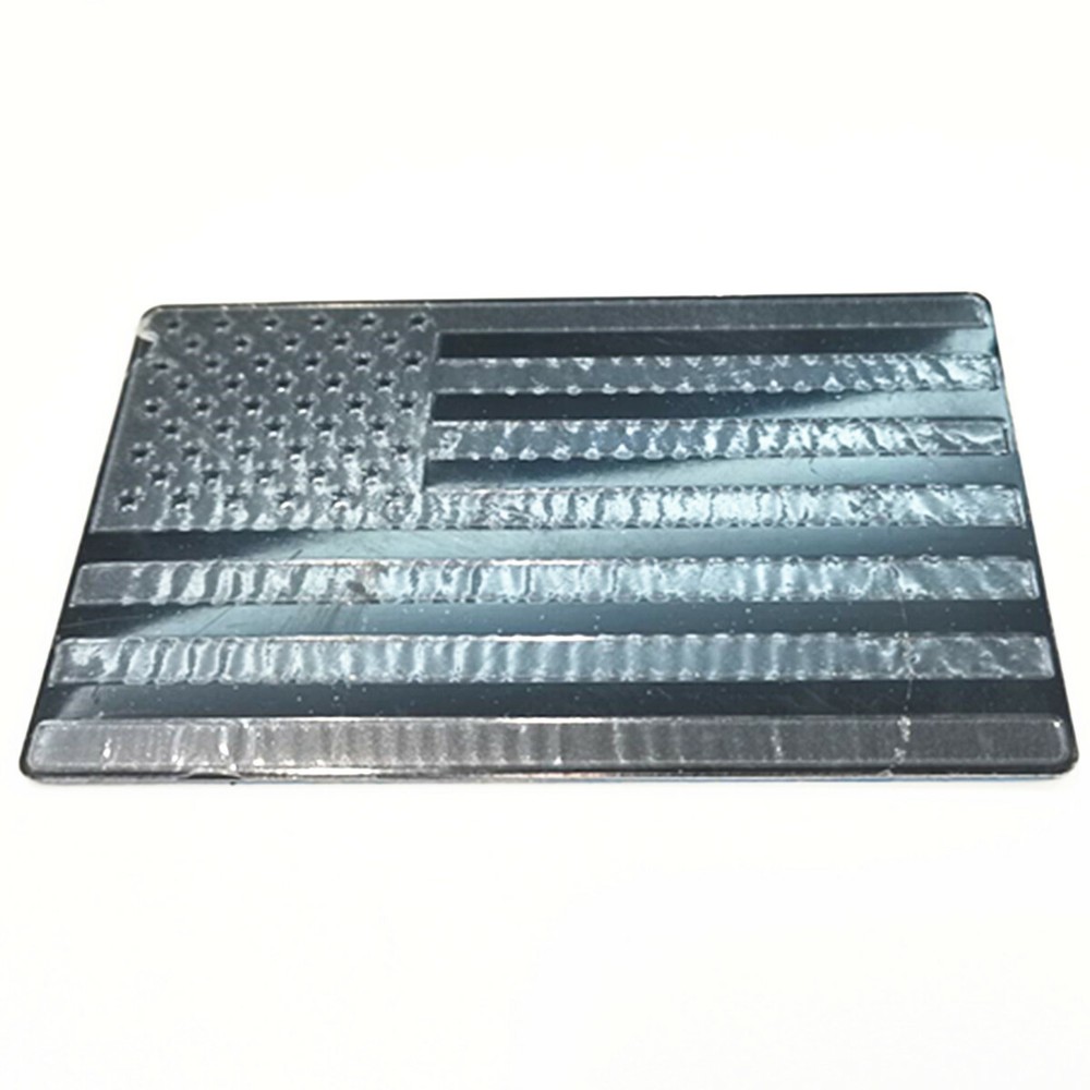 American Flag Decal 3D Aluminum Alloy Scratch Resistant For Car Body Decoration
