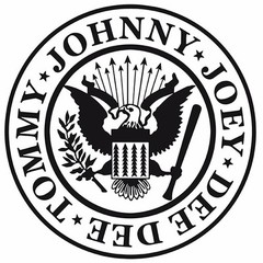 The Ramones sticker VINYL DECAL Johnny Joey Dee Dee Tommy Punk Music Band CBGB