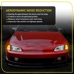 For Honda Civic EG 1992-95 Sedan 4door Rubber Weatherstrip Seal Front Hood 1-10X