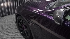 12″x60″ Ultra Gloss PET Metallic Midnight Purple Vinyl Wrap Air Release 1FTx 5FT