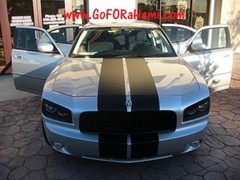 FOR 2006 2007 2008 2009 2010 Dodge CHARGER 10″ Racing Stripe Graphic Decal 36FT.