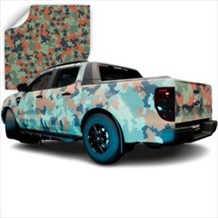 3M Vinyl Printed Mini Camo Patterns CW Series Wrapping Film | CW3866M