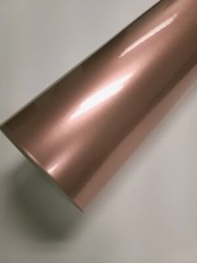 Gloss Metallic Glitter Rose Gold Vinyl Car Wrap Auto Decal Sticker Film Roll