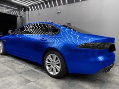 Gloss Metallic Royal Blue Candy Decal Car Vinyl Wrap Film Sticker Sheet Sparkle
