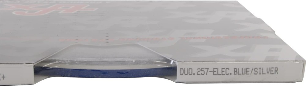 Universal 3/16″ 2-Color Pinstripe (Ultra Lite) 0216257-Electric Blue/Silver Met.
