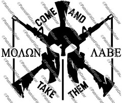 Molon Labe,Spartan,Gun Rights,Don’t Tread On Me,We The People,Custom Vinyl Decal