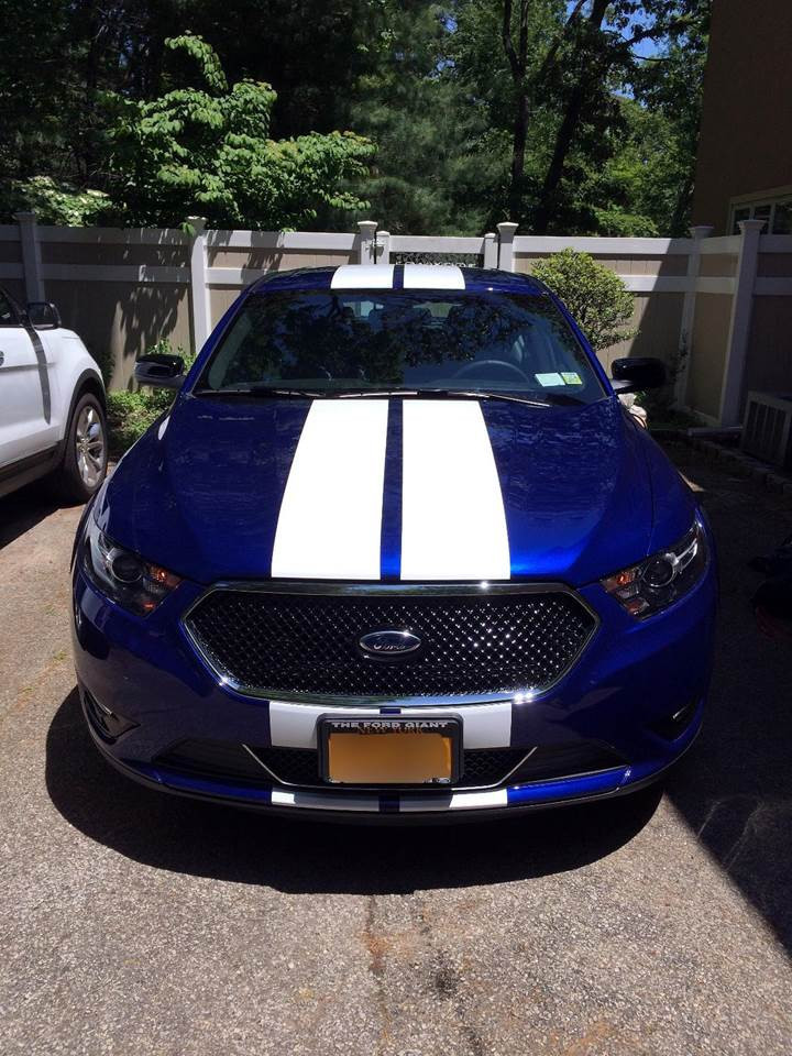10″ Plain Rally stripes Stripe Graphics Fit 2010 16 18 Taurus LX SEL X SHO