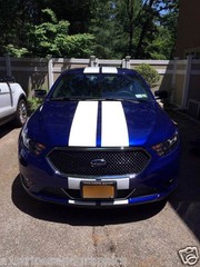 10″ Plain Rally stripes Stripe Graphics Fit 2010 16 18 Taurus LX SEL X SHO