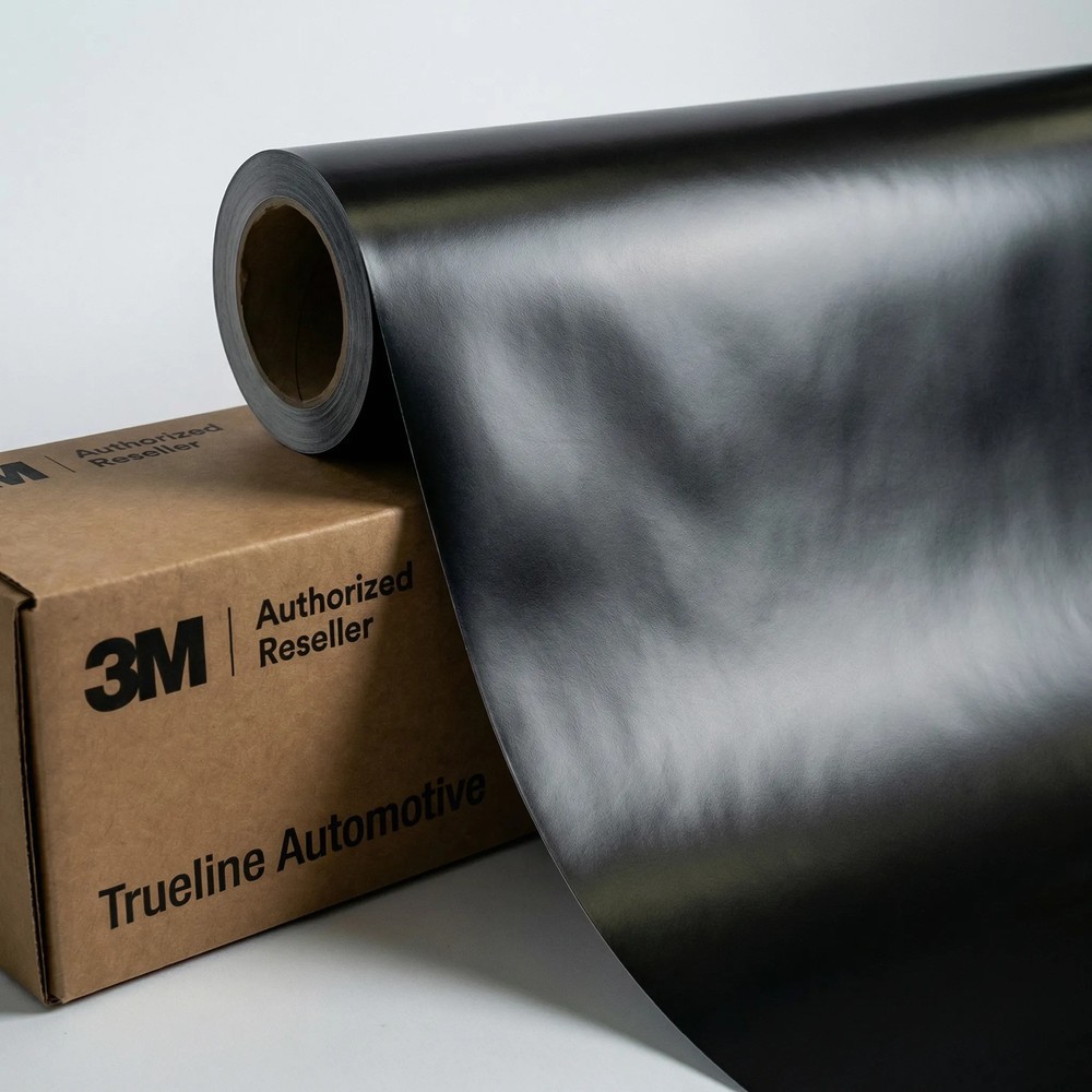 Satin Black – 3M 2080 S12 Vinyl Wrap Film All Sizes Dual Cast Bubble Free