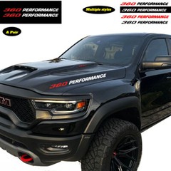 360 Performance Hood Decals Emblem for Dodge Ram 1500 2500 3500 4×4 Magnum Pair