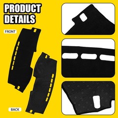 For Toyota Corolla 2009-13 Dash Board Cover Pad Mat Sun Anti-Glare Interior 1-5X
