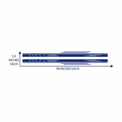 2pc Car Truck Body Side Skirt Racing Stripe Set Multiple colors Made in USA 6+yr