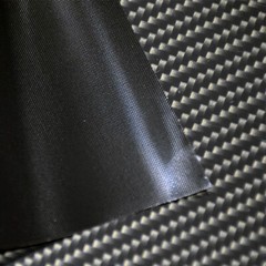 Ultra Gloss 9D PET Liner Black Carbon Fiber Car Vinyl Wrap Air Release Low Tack