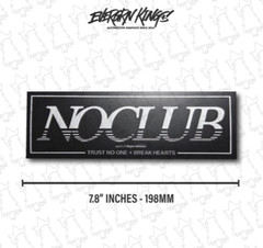 NO CLUB Night Runner Kanjo Sticker Racing Drift JDM Slap Midnight Club Japan C1