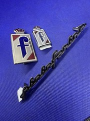 Logo Badge Emblem Monogram Pininfarina Peugeot 406 306 FIAT Original New