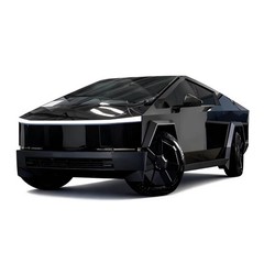 Cybertruck DIY PreCut PPF Paint Protection Kit – Gloss Black Color Change Wrap