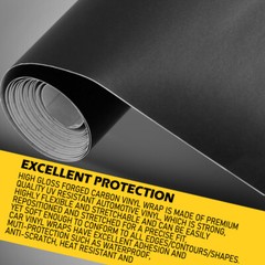 3M 2080 Matte Black Vinyl Vehicle Wrap Car Decal Sheet Roll Film | G12