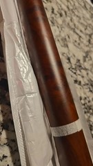 Car Interior Wood Grain Textured Glossy Vinyl Wrap Sticker DIY Decal Sheet Film