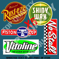 HOT ROD MEGA PACK DECAL STICKER SET RUST EZE NO STALL ETC CARS RATROD STICKERS