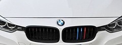 (1) 10″ M-Colored Stripe Decal Sticker For BMW Exterior or Interior Decoration