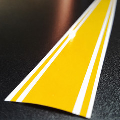 High-Performance Vinyl Racing Stripe Decal 2″ X 72″