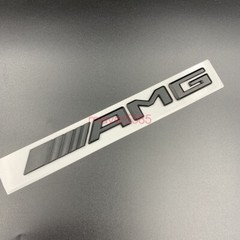Matte black S63L AMG V8 BITURBO 4 MATIC Trunk Emblem Badge Sticker For Mercedes