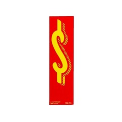 EZ Line Vinyl Decals for Cars Red Yellow Large Number Stickers 11 Dzn Windshield