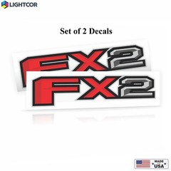 FX2 Off Road Decals for Ranger F150 Truck Super Duty Stickers – Set of 2