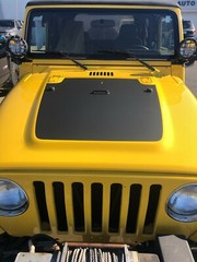 Fits 1997-2006 JEEP WRANGLER TJ VINYL HOOD DECAL STICKER GRAPHIC STRIPE