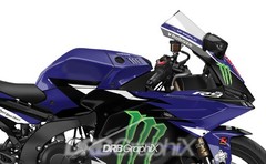 NEW Graphic kit for YZF – R9 (2025~) Full Graphic kit (MST-BBL)