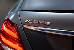 4pcs Chrome E43 AMG BITURBO 4 MATIC Trunk Emblem Badge Sticker for Mercedes Benz
