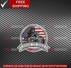 Born To Ride Bike Motorcycle Rider Skull Vinyl Decal Sticker B