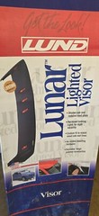 Lund Solar / Lunar Sun Moon Visor Emblem Decal Sticker 3D Chrome Bugshield